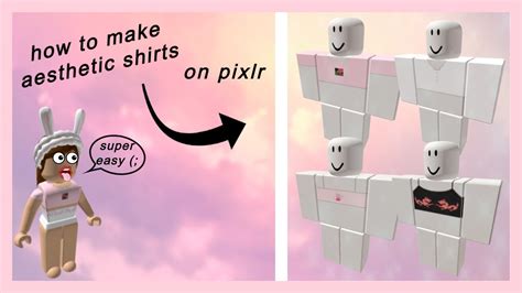 How To Make Aesthetic Shirts On Roblox Super Easy Youtube
