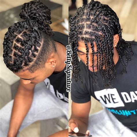 Dreadlock Hairstyles For Men Twist Braid Hairstyles Black Men