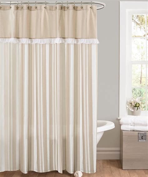 Taupe Shower Curtain In Furniture Ideas Deltaangelgroup Furniture