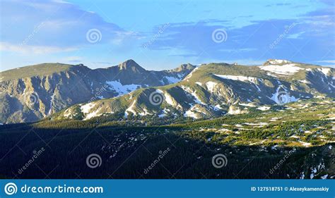 High Alpine Scenery Of The Rocky Mountains National Park Colorado