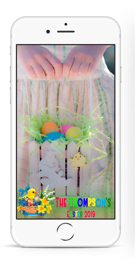 Easter Snapchat Filter Easter Egg Hunt Snapchat Filter Easter Etsy