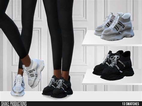 Кроссовки 490 Обувь Моды для Sims 4