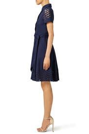 Navy Miralene Dress By Shoshanna For Rent The Runway
