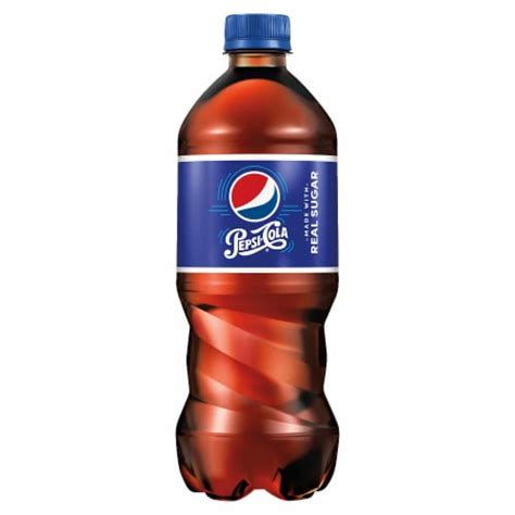 Pepsi Cola Real Sugar Soda 20 Fl Oz Pick ‘n Save