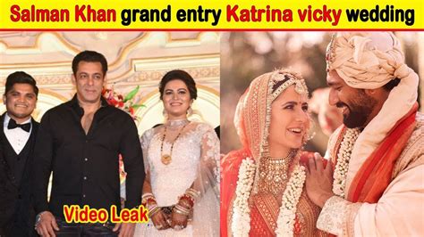Is Salman Khan Attend Katrina Kaif And Vicky Wedding Katrina Kaif Salman Khan Wedding Viral