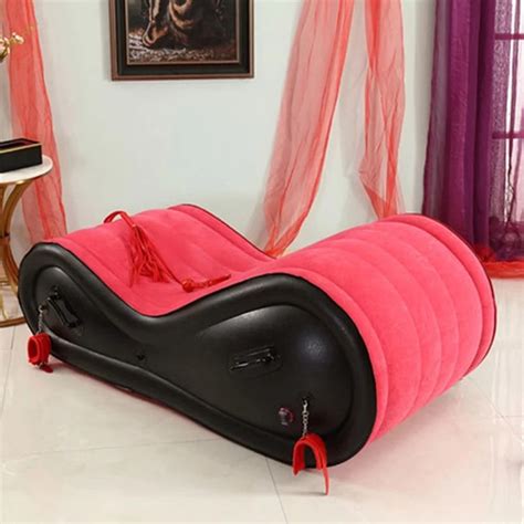 Sex Inflatable Sofa Bed Velet Soft Living Room Furniture Sofas Chair Adult For Couple Erotic Bed
