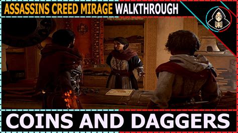 Coins And Daggers Assassins Creed Mirage Walkthrough Youtube