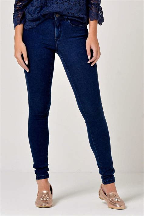 Only Royal Deluxe Long Jeans In Dark Blue Iclothing Iclothing
