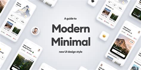 A Guide To The Modern Minimal Ui Style By Diana Malewicz Ux Collective