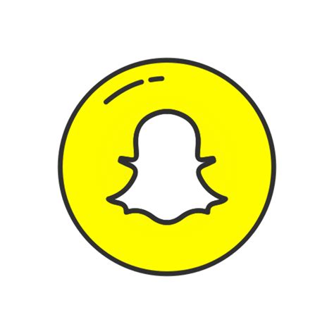 Download High Quality Snapchat Logo Transparent Drawn Transparent Png