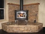 Pictures of Wood Stove Mantel