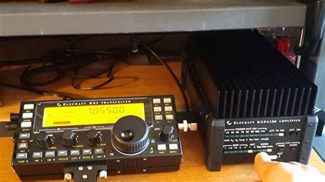 Elecraft Kxpa100 Amplifier And Kx3 Transceiver Youtube