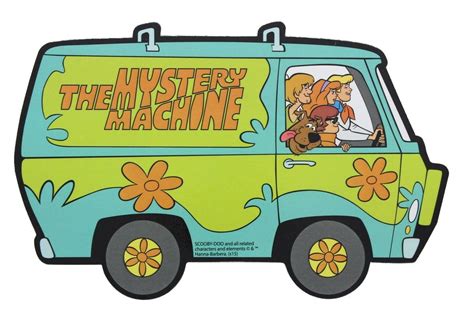 Scooby doo comic drawing lessons and step by step drawing tutorials for drawing scooby doo cartoons. Scooby Doo 7"x4.5" Mystery Machine Car Magnet | Walmart Canada