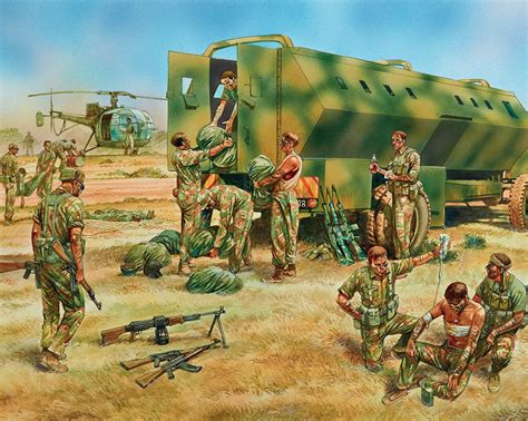 Rhodesian Light Infantryman 1961 80 During The Bush Wars