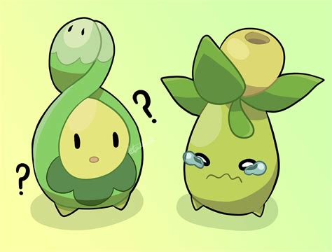 Download Budew With Crying Smoliv Wallpaper