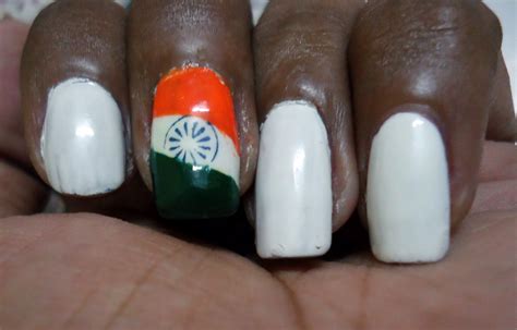 Indian Lacquerade Indian Independence Day Nail Art