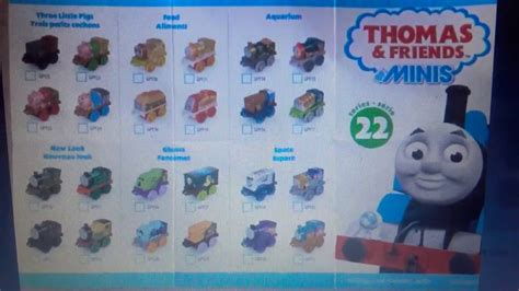 Thomas And Friends Minis 2022 List Name List 2022