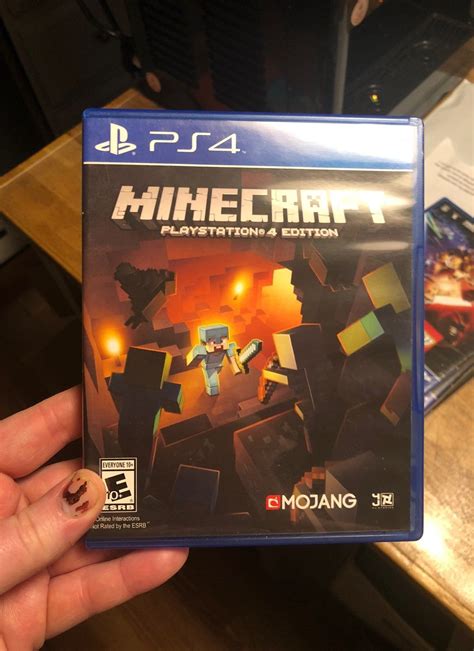 Minecraft Ps4 Edition Disc Like New On Mercari Minecraft Ps4 Edition