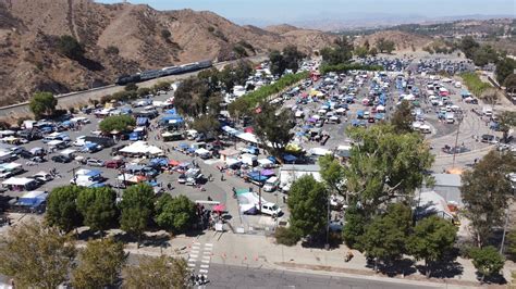 Saugus Swap Meet Santa Clarita California Dji Mini Drone Footage