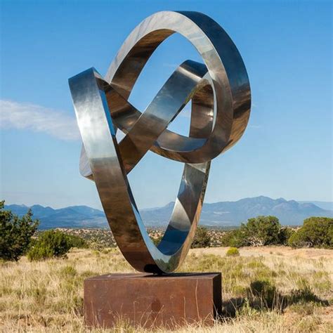 Garden Modern Stainless Steel Art Metal Sculpture