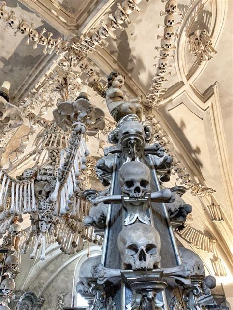 Skulls And More At The Kutna Hora Bone Church In Czech Republic Photo