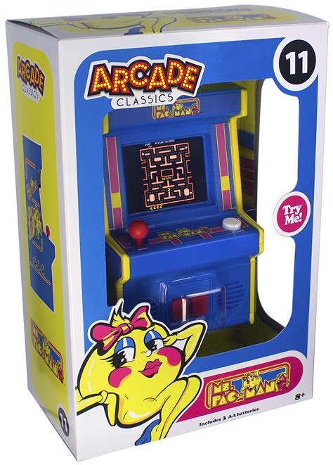 Refurbished Arcade classics ms pac-man mini arcade game - Walmart.com ...