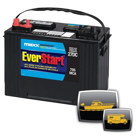 Everstart Maxx Marine Battery