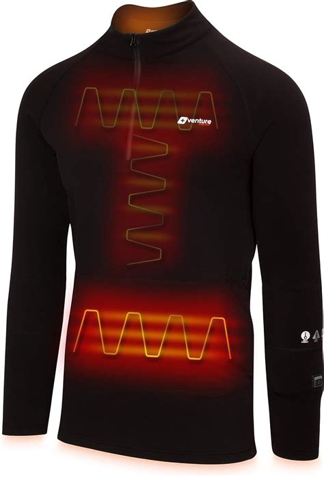 Venture Heat Mens Heated Base Layer With Battery 6 Hour The Nomad 14
