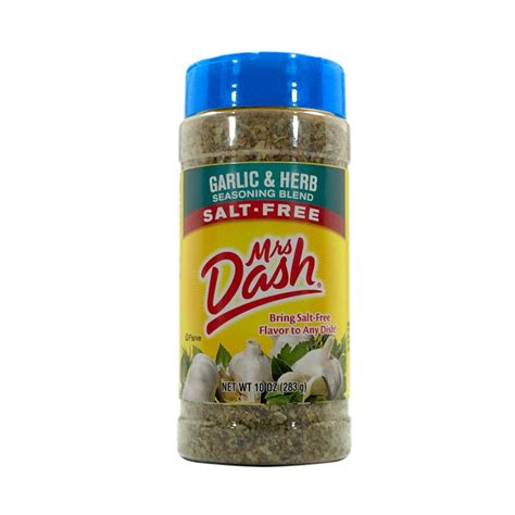 Mrs Dash Garlic And Herb 10 Ounce