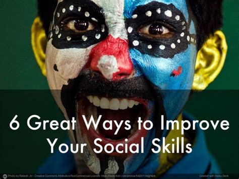 6 Great Ways To Improve Your Social Skills