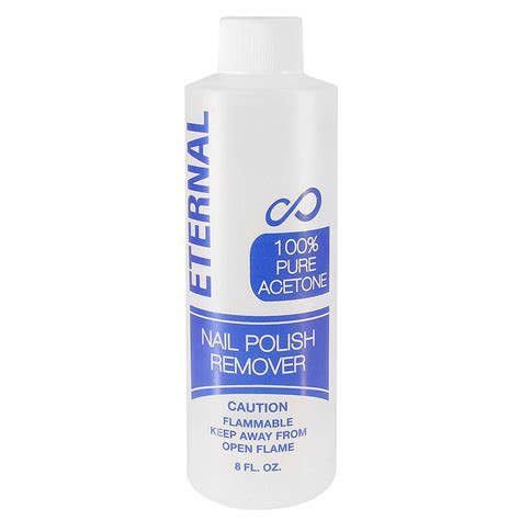 Eternal Professional Nail Polish Remover 100 Pure Acetone 8 Ounces