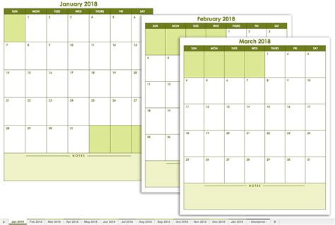 Blank Calendar Template No Dates Example Calendar Printable