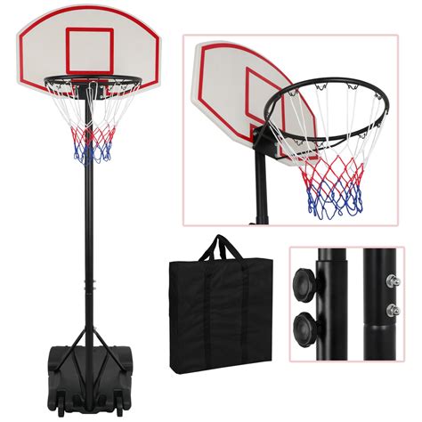 Portable Height Adjustable Basketball Hoop System Basketball Stand