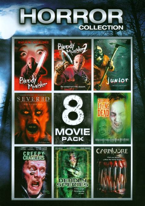 Best Buy Horror Collection 8 Movie Pack 2 Discs Dvd