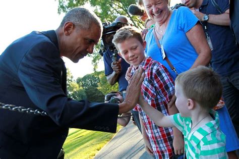 Barack Obama le président des enfants
