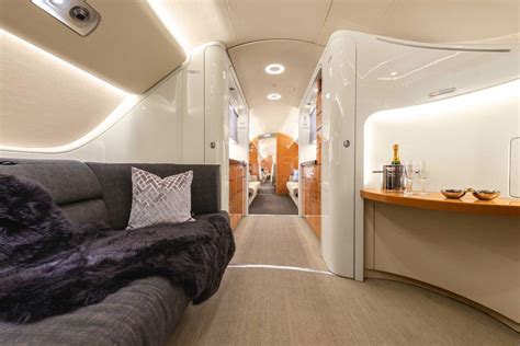 Private Jet Embraer Lineage 1000 Interior Photo Price Rental