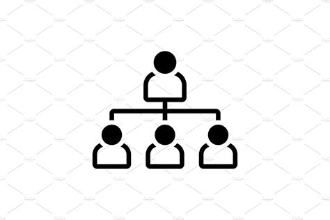 Chart Hierarchy Organigrama Organization Schema Scheme Icon Images