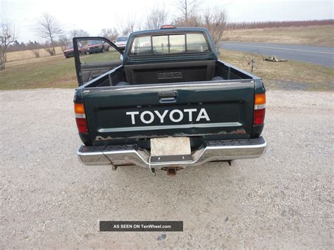 1995 Toyota Truck 4x4 4wd 4 Cylinder 5 Speed Pre Tacoma Hilux Truck