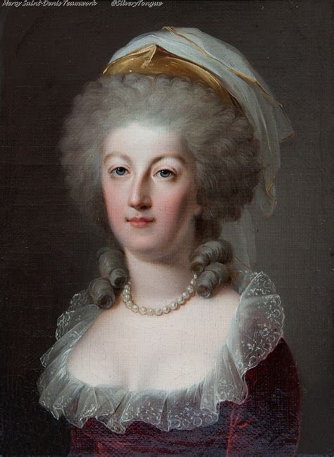 Marie Antoinette 18th Century Portrait De Mariée Marie Antoinette