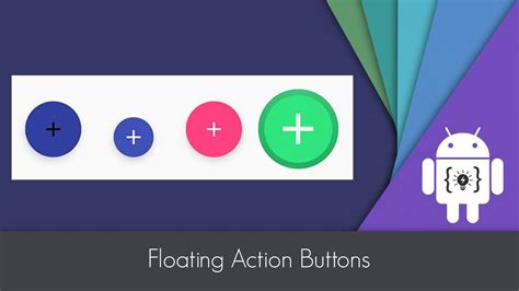 Android Studio Floating Action Buttons Material Design Youtube