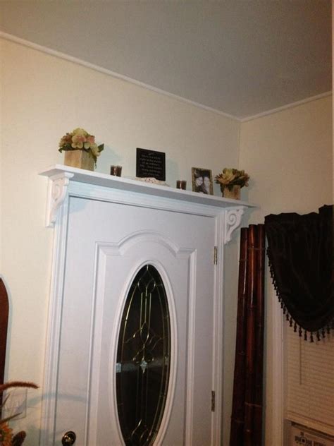 They can also be used for storing things that might be too small for a whole cabinet shelf. Over the door shelf | Door shelves, House, Shelves