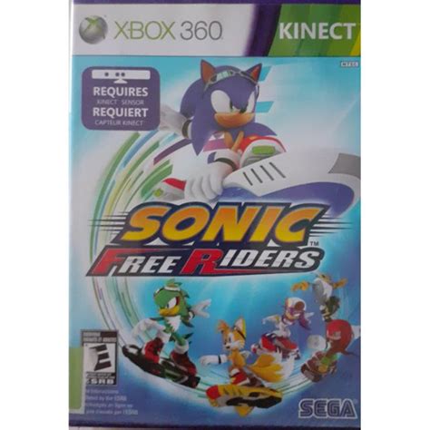 Sonic Free Riders Xbox 360 Kinectntsc Shopee Philippines