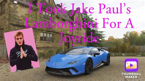 I Took Jake Pauls Lamborghini Huracan Performante For A Joyride