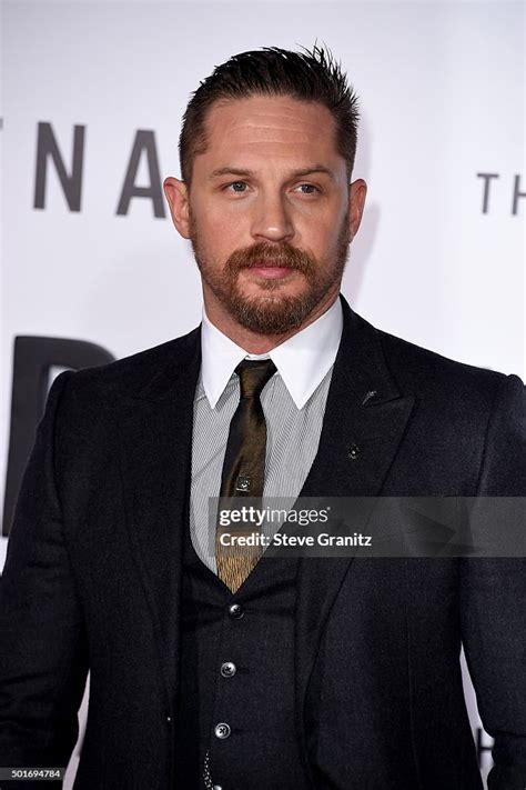 Actor Tom Hardy Attends The Premiere Of 20th Century Fox And Regency News Photo Getty Images