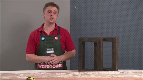 How To Make Diy Dining Table Bench Seats Diy At Bunnings Youtube