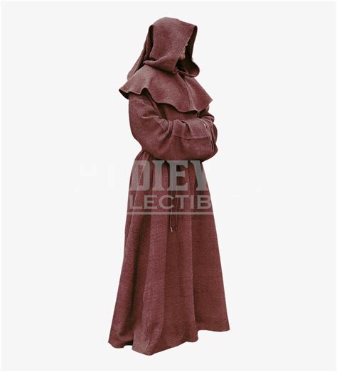Ans Inc Medieval Monks Robe And Hood Set Larp 850x850 Png Download Pngkit