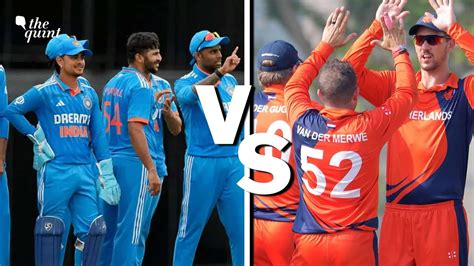 Ind Vs Ned Live Streaming When And Where To Watch India Vs Netherlands