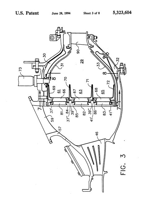 Patent Us Triple Annular Combustor For Gas Turbine Engine