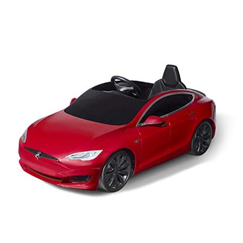 Radio Flyer Tesla Model S For Kids Red Battery Powered Kids Ride On