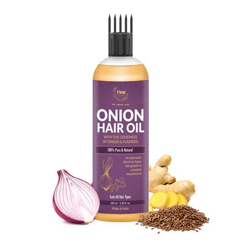 Onion Hair Oil For Hairfall Control Hair Growth The Natural Wash